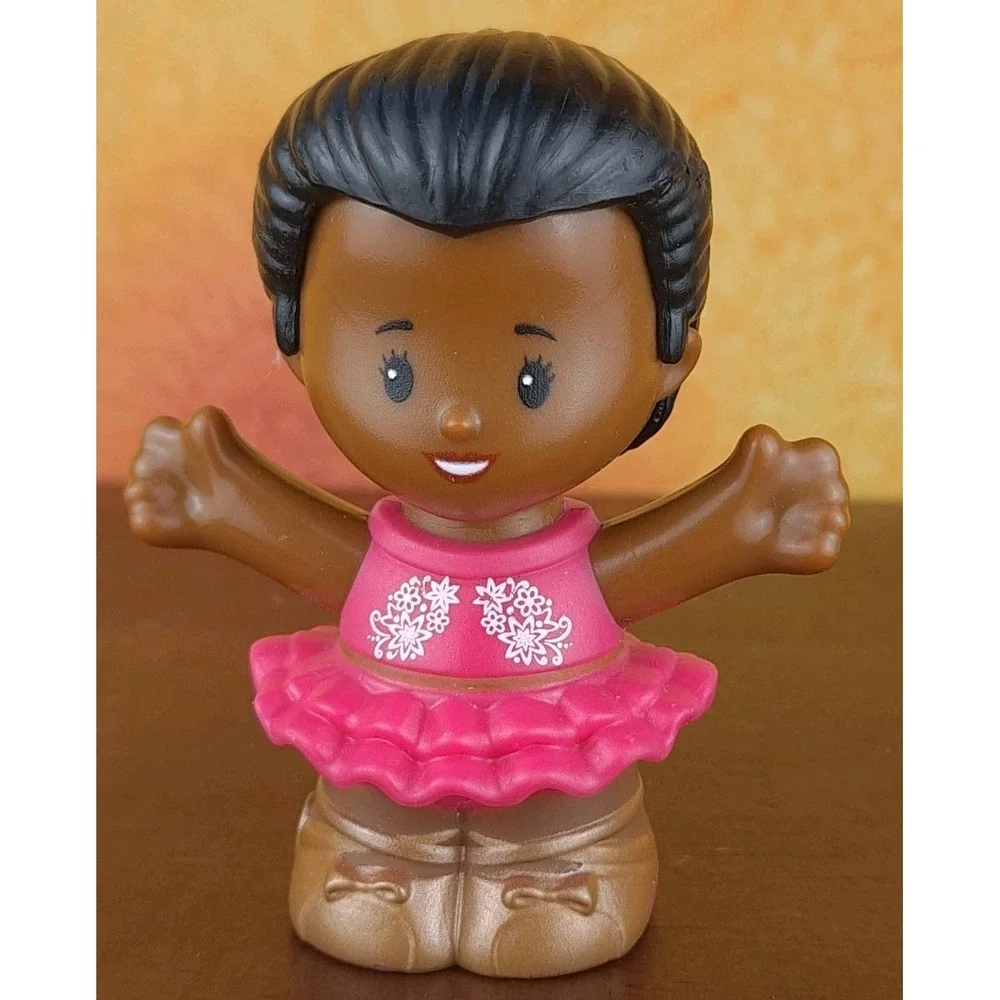 Fisher Price Little People  BARBIE African American  Girl Ballerina 2022